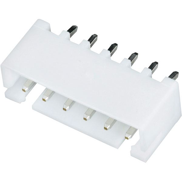 4 Pole JST XH Top Entry Male Connector 2.5mm