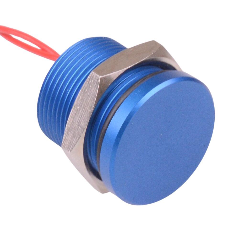 PBAR9AF1000 APEM Momentary NO 19mm Blue Piezo Switch Prewired IP68 ...