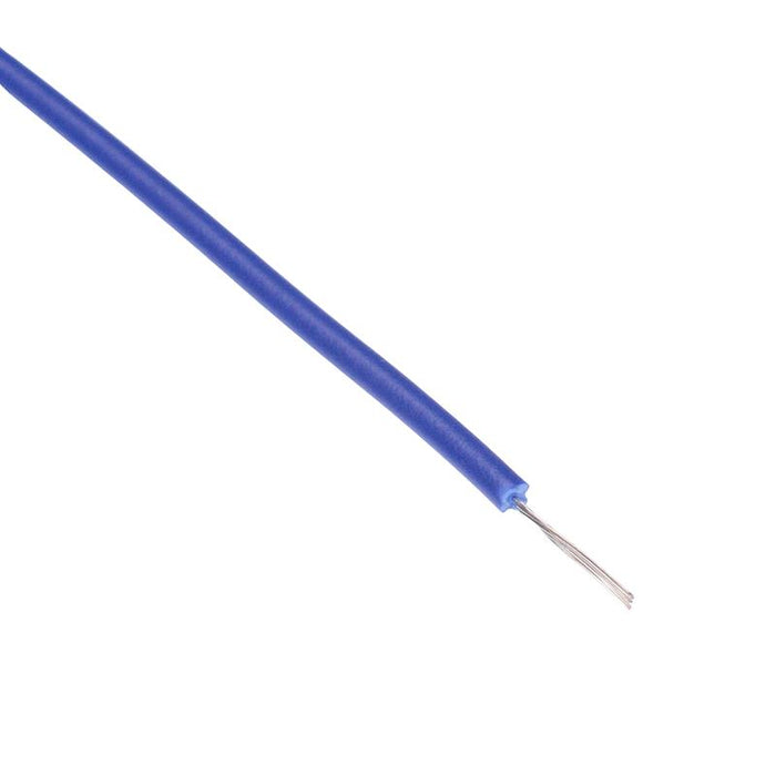 610m Blue UL1015 24AWG 11/0.16mm Tinned Copper Stranded Wire