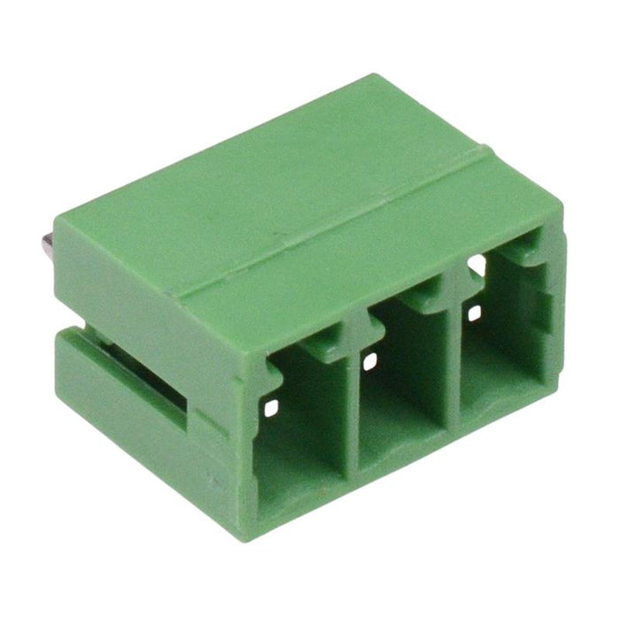 3-Way 3.81mm Vertical Closed Header 8A 300V