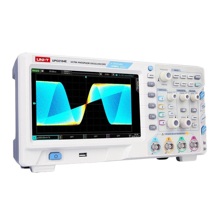 UPO2104E Digital Storage 4 Channel Analog Oscilloscope 100MHz Uni-T