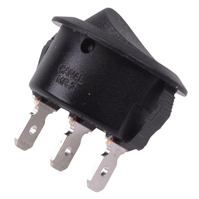 On-On Round 20mm Rocker Switch SPDT 16A 250VAC