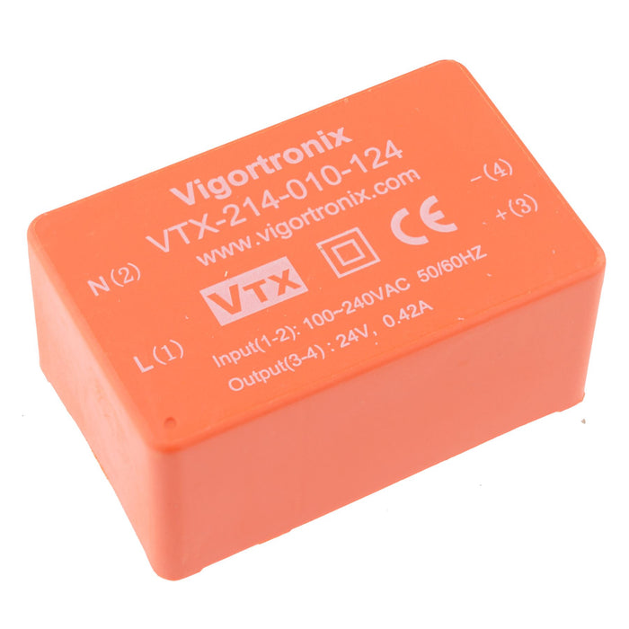9V AC-DC 10W Single Output Power Supply VTX-214-010-109