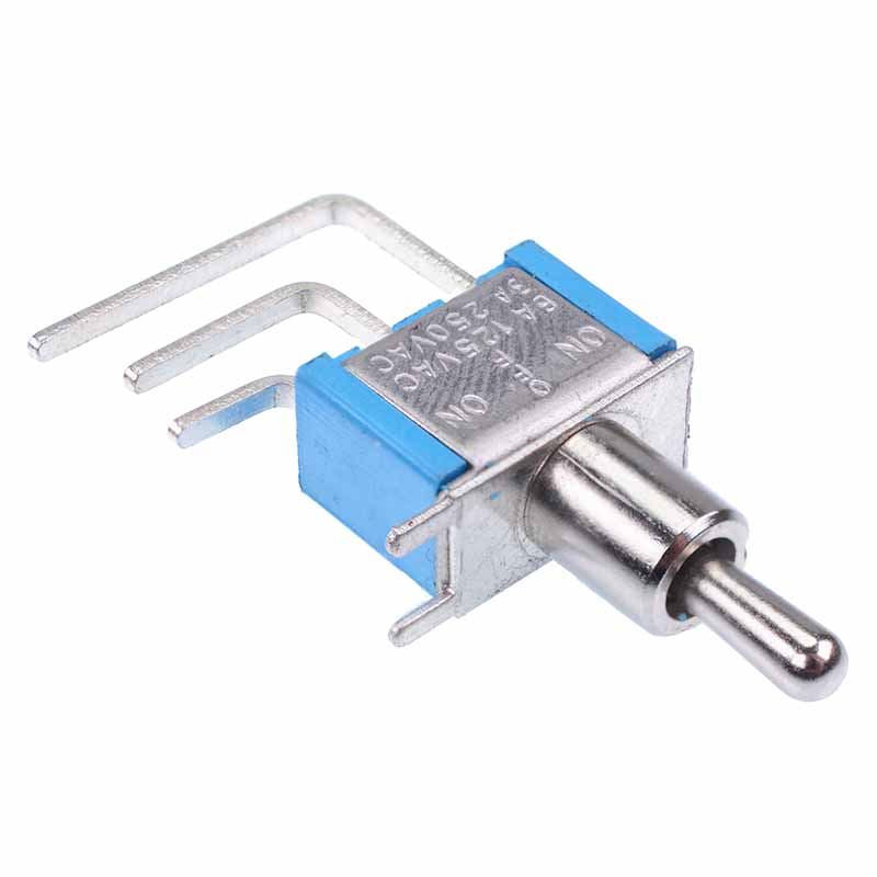 On-Off-On Miniature Vertical PCB Toggle Switch SPDT — Switch ...