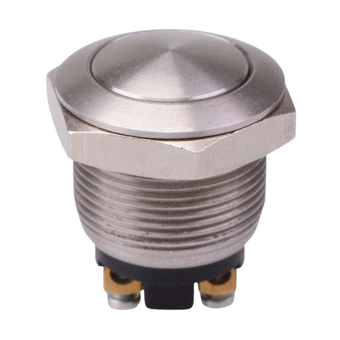 AV191003A940 Momentary 19mm Push Button Vandal Switch SPST 4A 12VDC APEM