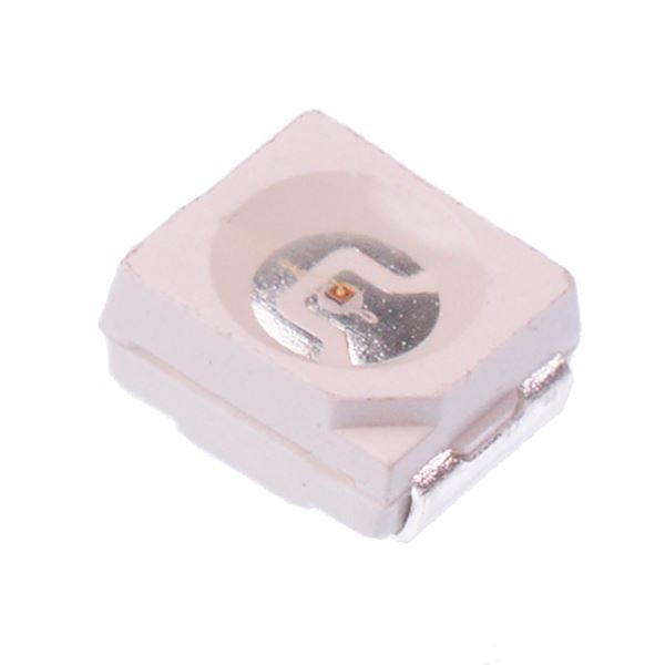 Red 3528 PLCC-2 SMD Water Clear LED 600mcd 120°