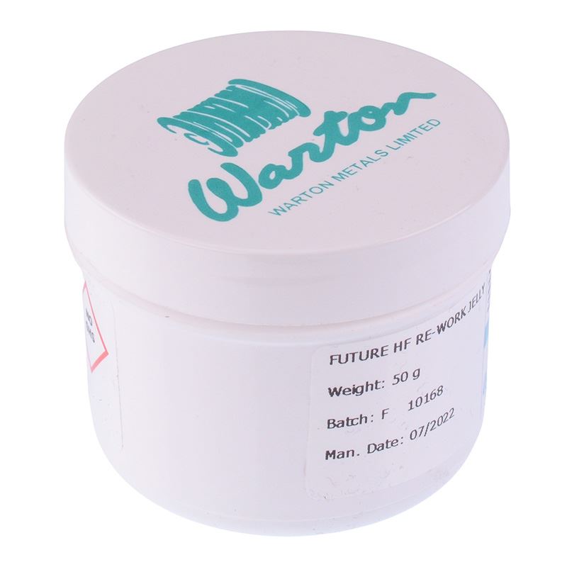 Warton Metals Future HF Rework Gel Flux 50g — Switch Electronics | Your ...