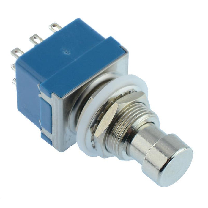 Latching On-On Foot Switch 3PDT
