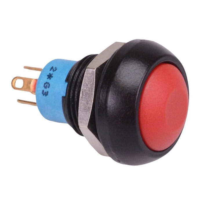 IPR5SAD6 Red Momentary 12mm Push Button Switch SPDT IP67 APEM
