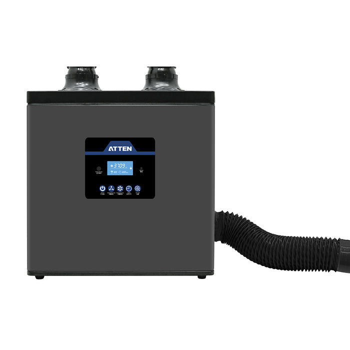ST-1202D Professional Digital Dual Nozzle Solder Fume Extractor ATTEN