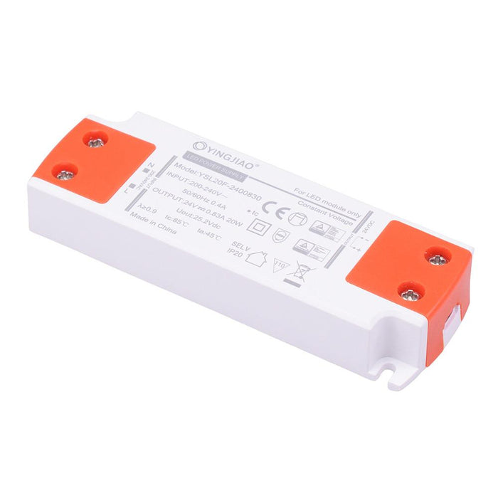0.83A 24VDC Constant Voltage Super Thin LED Driver Power Supply 20W