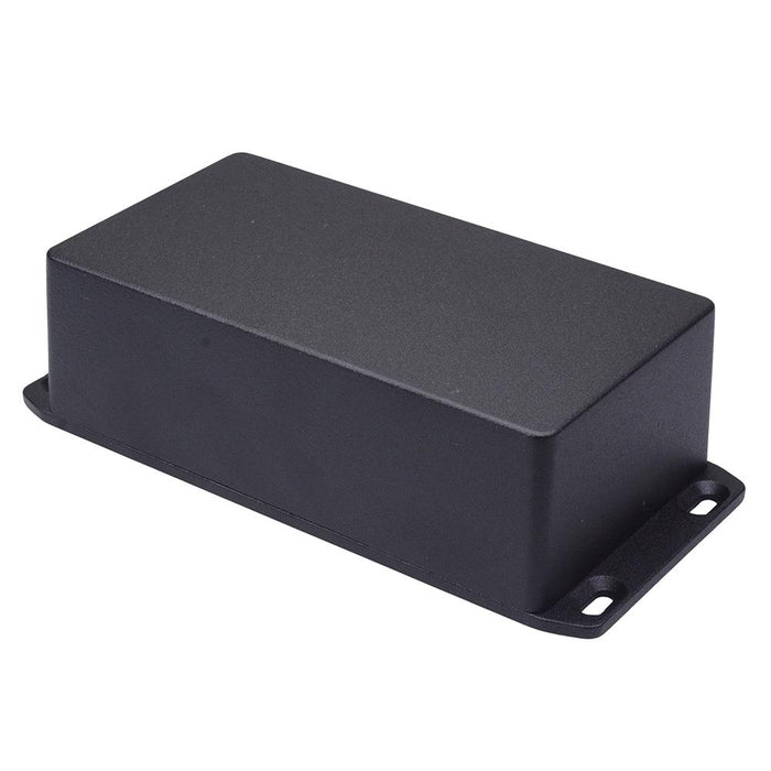 1590WP1FLBK Hammond Black Aluminium Watertight Die Cast Enclosure Flanged Lid 153 x 83 x 50.5mm