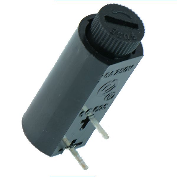 5.2x20mm Horizontal PCB Fuse Holder