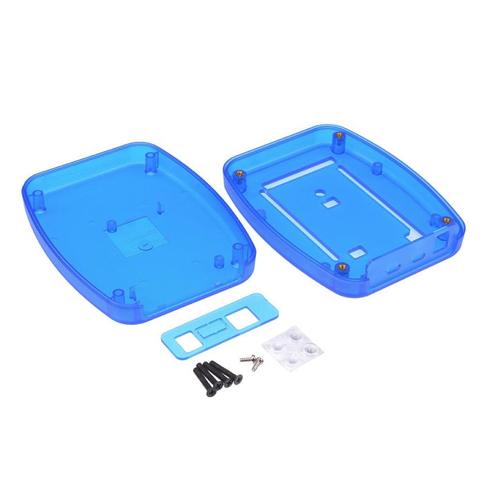 1593HAMAR3TBU Hammond Translucent Blue ABS Arduino Enclosure 120 x 95 x 27mm