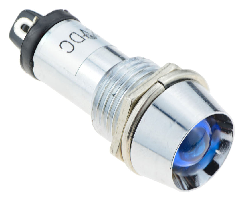 Blue 12mm Pilot Indicator Light 12V