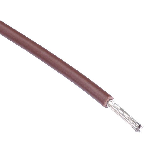 305m Brown UL1015 14AWG 41/0.25mm Tinned Copper Stranded Wire