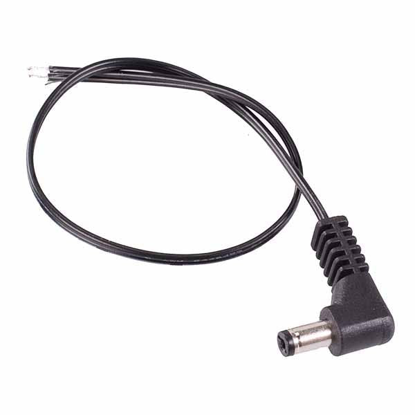 2.1mm x 5.5mm Right Angle DC Plug Connector Prewired
