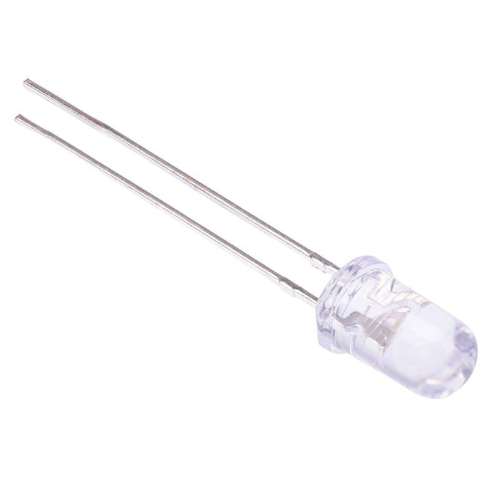 Cool White 5mm Water Clear LED 5000mcd 60°