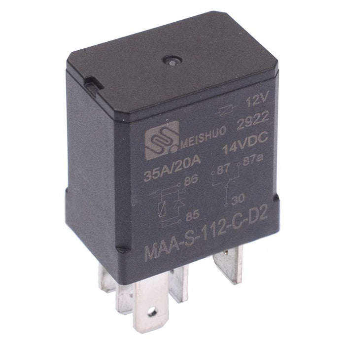 12V Micro Automotive Changeover Relay Diode 30A 5 Pin SPDT