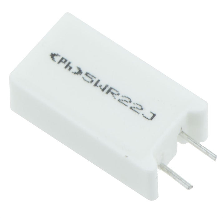 22R Radial 5W Ceramic Resistor 5%