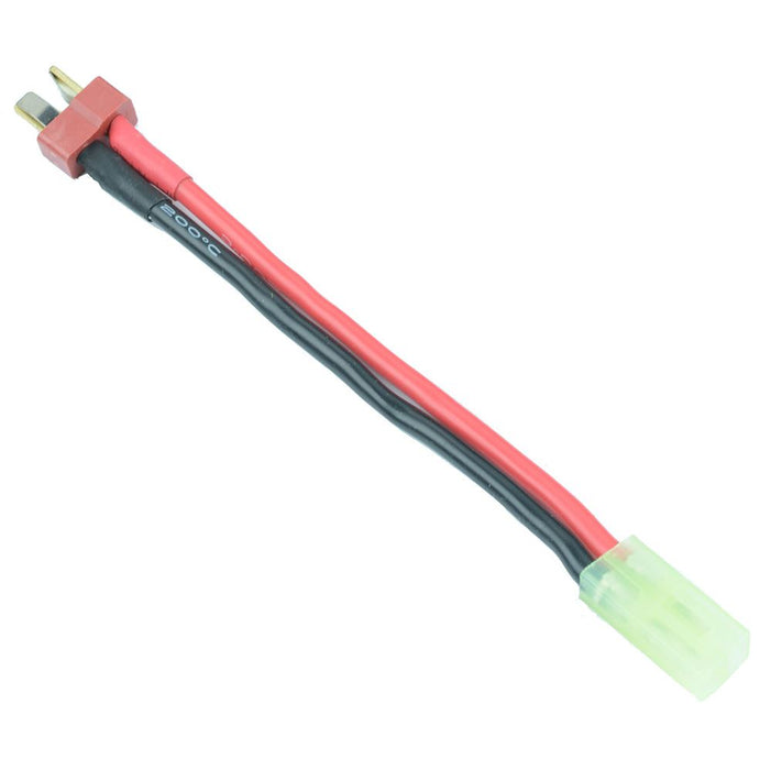 RC Male Deans T Connector to Female Mini Tamiya Adapter 100mm