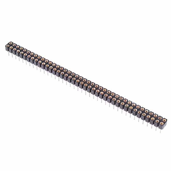 80 Pin Double Row Turned Pin Socket Connector 2.54mm — Switch ...