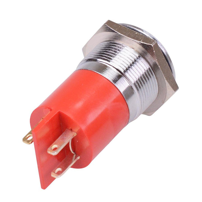 Q22P1CXXR24AEDL Red Prominent 22mm 24V LED Panel Indicator IP67 APEM