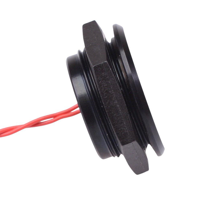 PBAM1AF2002 APEM Black Momentary NO 30mm Piezo Switch Prewired IP68