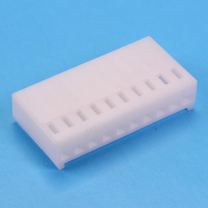 10-Way Straight PCB Crimp Housing 2.54mm