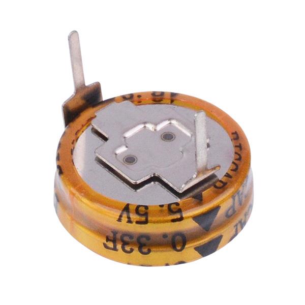 0.33F 5.5V Supercapacitor ±20% Horizontal Mount