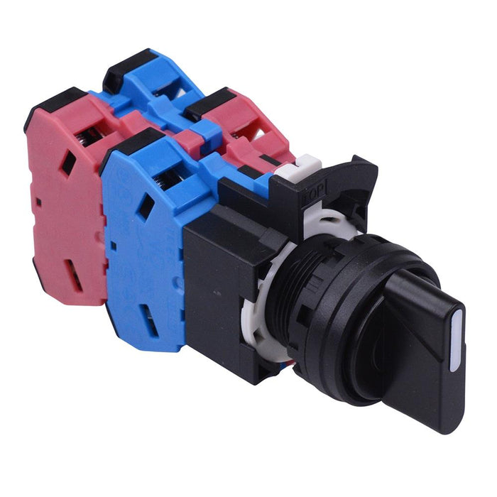 HW1S-5TF22N3 22mm 5 Position Maintained Selector Switch 2NO-2NC IDEC