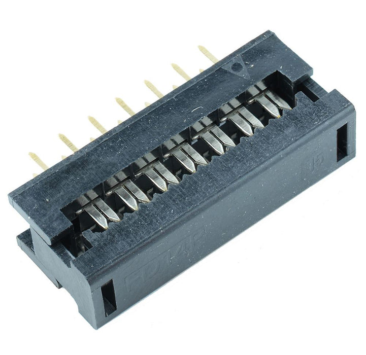 14-Way Flat Cable IDC Dip Plug 2.54mm Pitch
