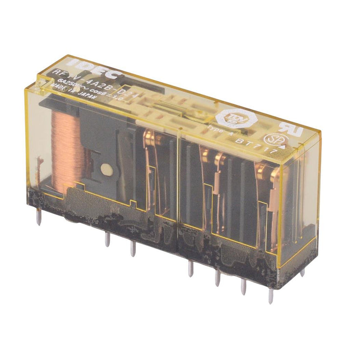 RF1V-4A2B-D24 24VDC 4-Pole Force Guided Relay 4NO-2NC IDEC