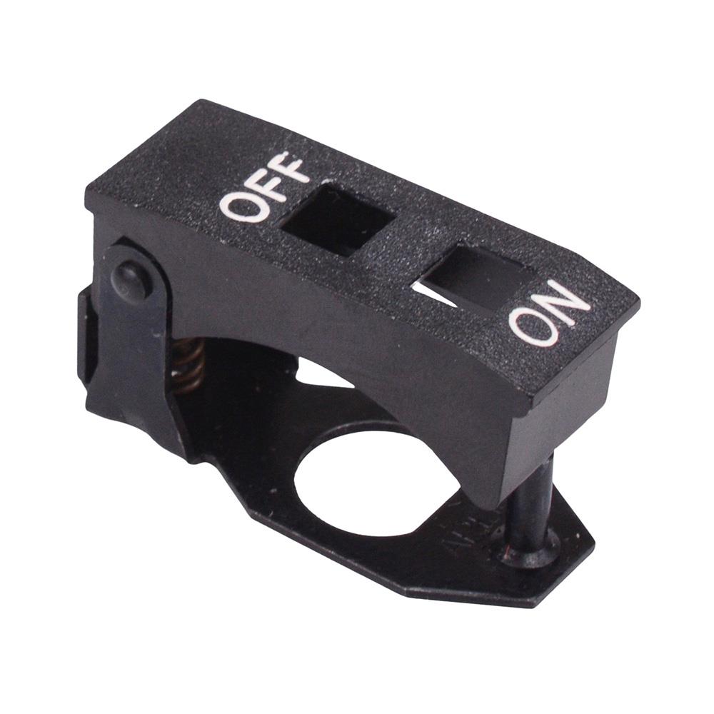 Open Toggle Guard 505 Off-On Engraved Black Flip-up Toggle Switch Guard APEM — Switch ...