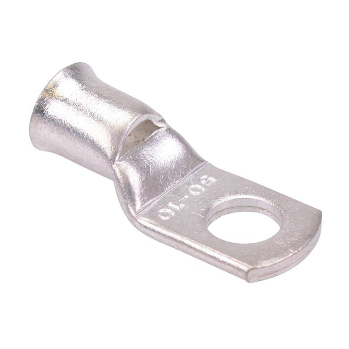 10.5mm Uninsulated Copper Crimp Cable Lug 50mm²