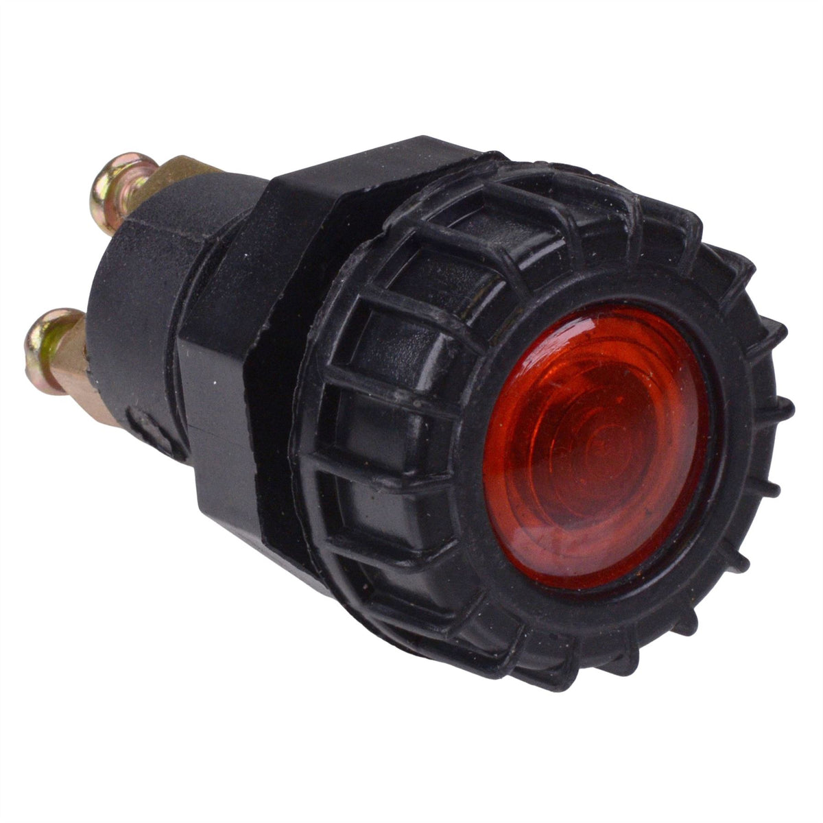 Red Automotive 17mm Panel Indicator Light 12V — Switch Electronics ...