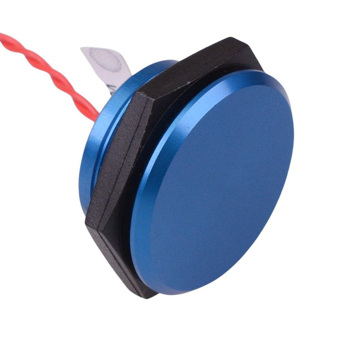 PBAM1AF1002 APEM Blue Momentary NO 30mm Piezo Switch Prewired IP68