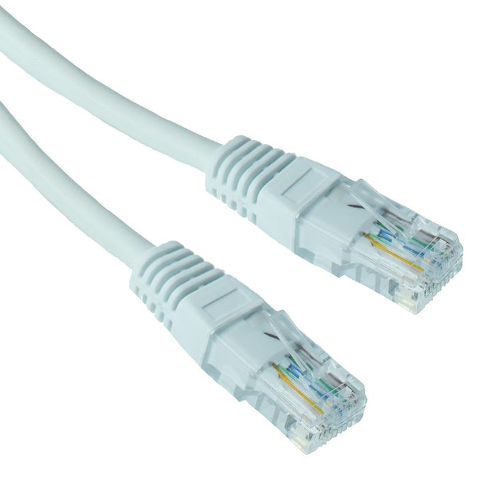 White 30m RJ45 Ethernet Network Cable Lead