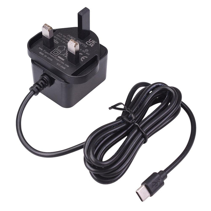 2.1A 10.5W USB-C Power Supply Charger UK Plug