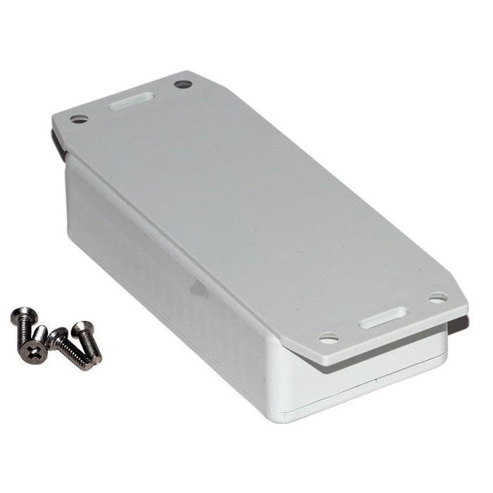 1591AF2GY Hammond Multipurpose Grey FRABS Enclosure Flanged Base 100 x 50 x 25mm