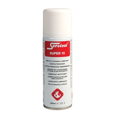 Servisol 6100001300 Super 10 Switch Cleaning Lubricant 200ml