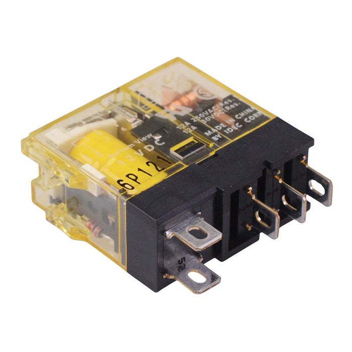 RJ1S-CLD-D12 12VDC Plug In Slim Power Industrial Relay Diode 12A SPDT IDEC