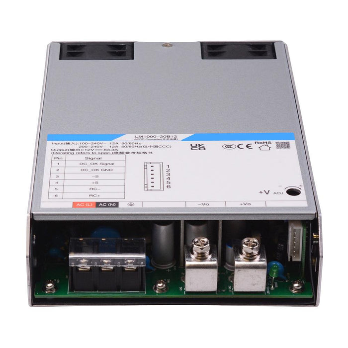 12V 83.3A Enclosed Switching Power Supply 1000W