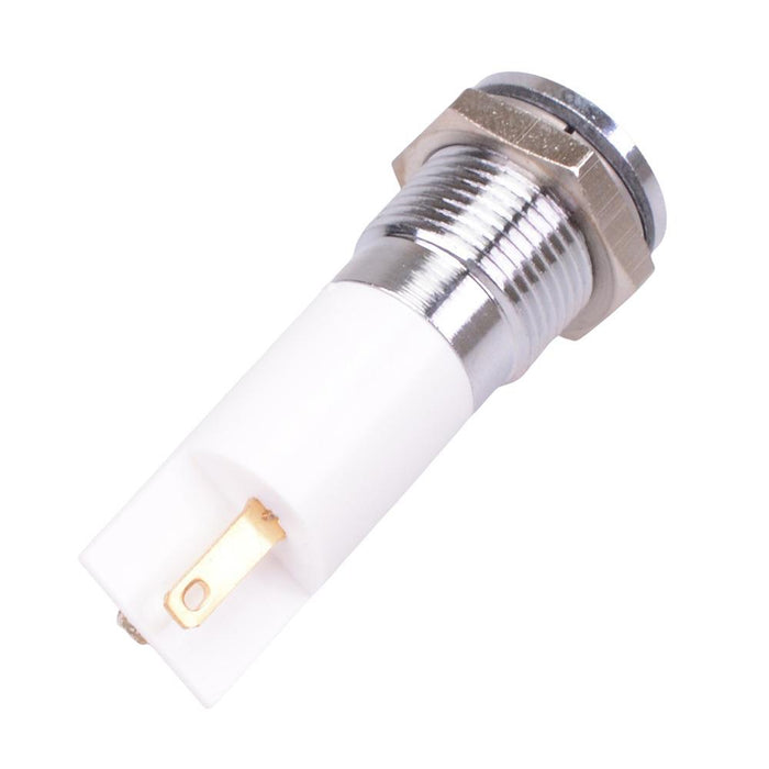 Q14F1CXXHW110E Hyper White Flush 14mm 110VAC LED Panel Indicator IP67 APEM