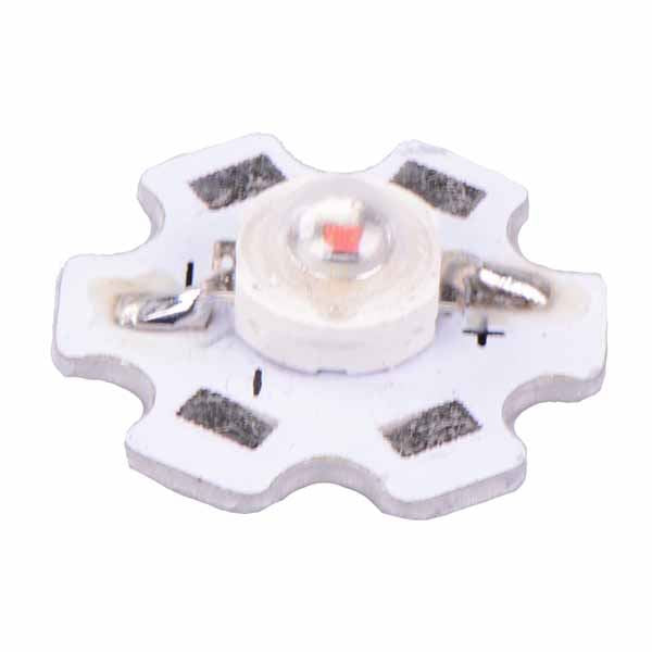 Yellow 1W High Power PCB LED 50lm 120°