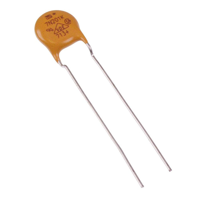 200V Metal Oxide Varistor 14.3J 9mm JVR07N201K