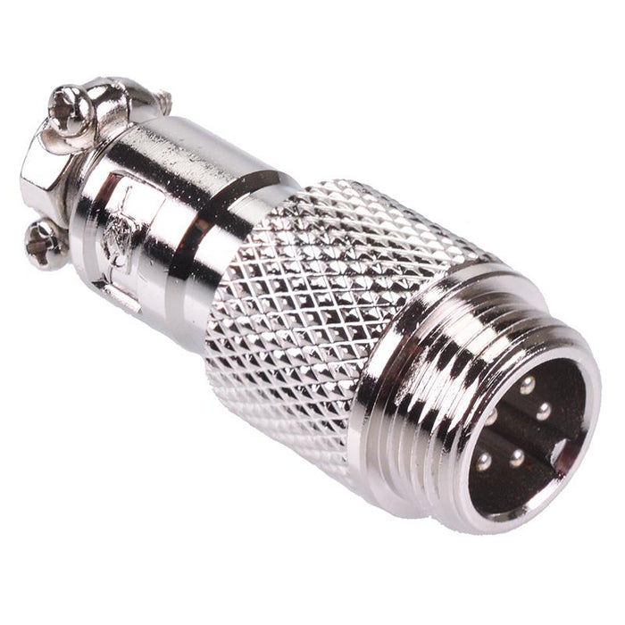 5 Way M12 Male Circular Plug Connector