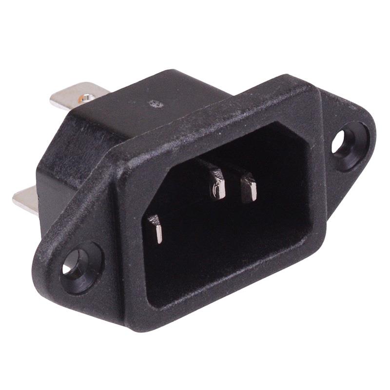 CL1920RB1 Panel Mount IEC C14 Input Socket 15A 250V CLIFF — Switch ...