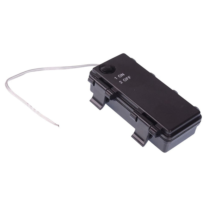 2 x AA Waterproof Enclosed Battery Holder with Switch
