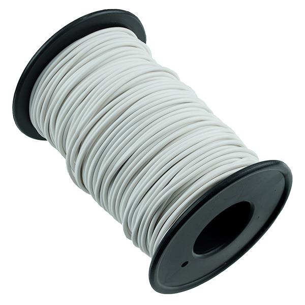White 32/0.2mm Stranded Copper Cable 50M
